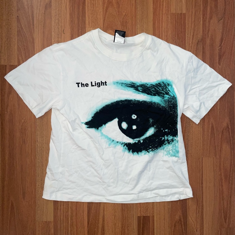Graphic Tee with Eye Design